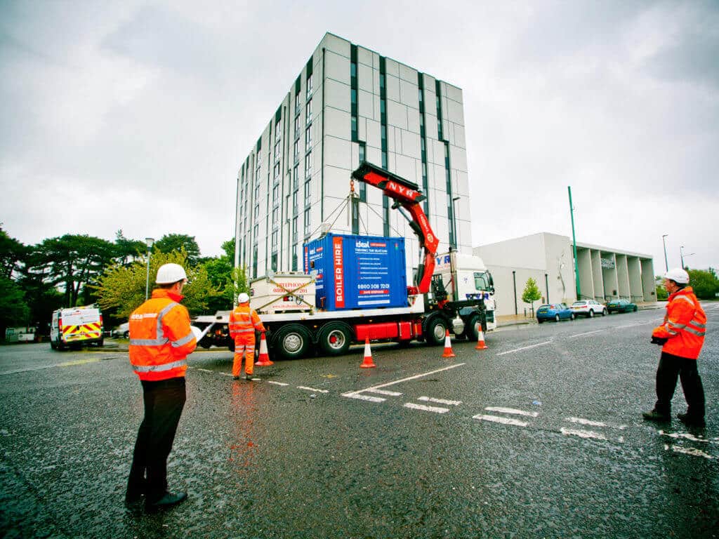 boiler heater hire offices