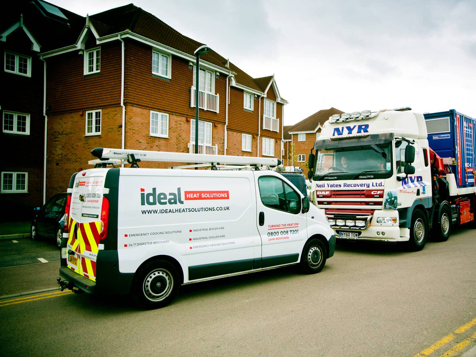 Temporary Heating & Hot Water Hire Ideal Heat Solutions