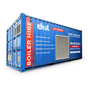 1350kW packaged boiler hire