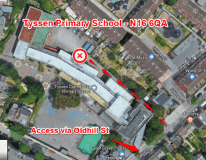 temporary boiler installation location tyssen primary school