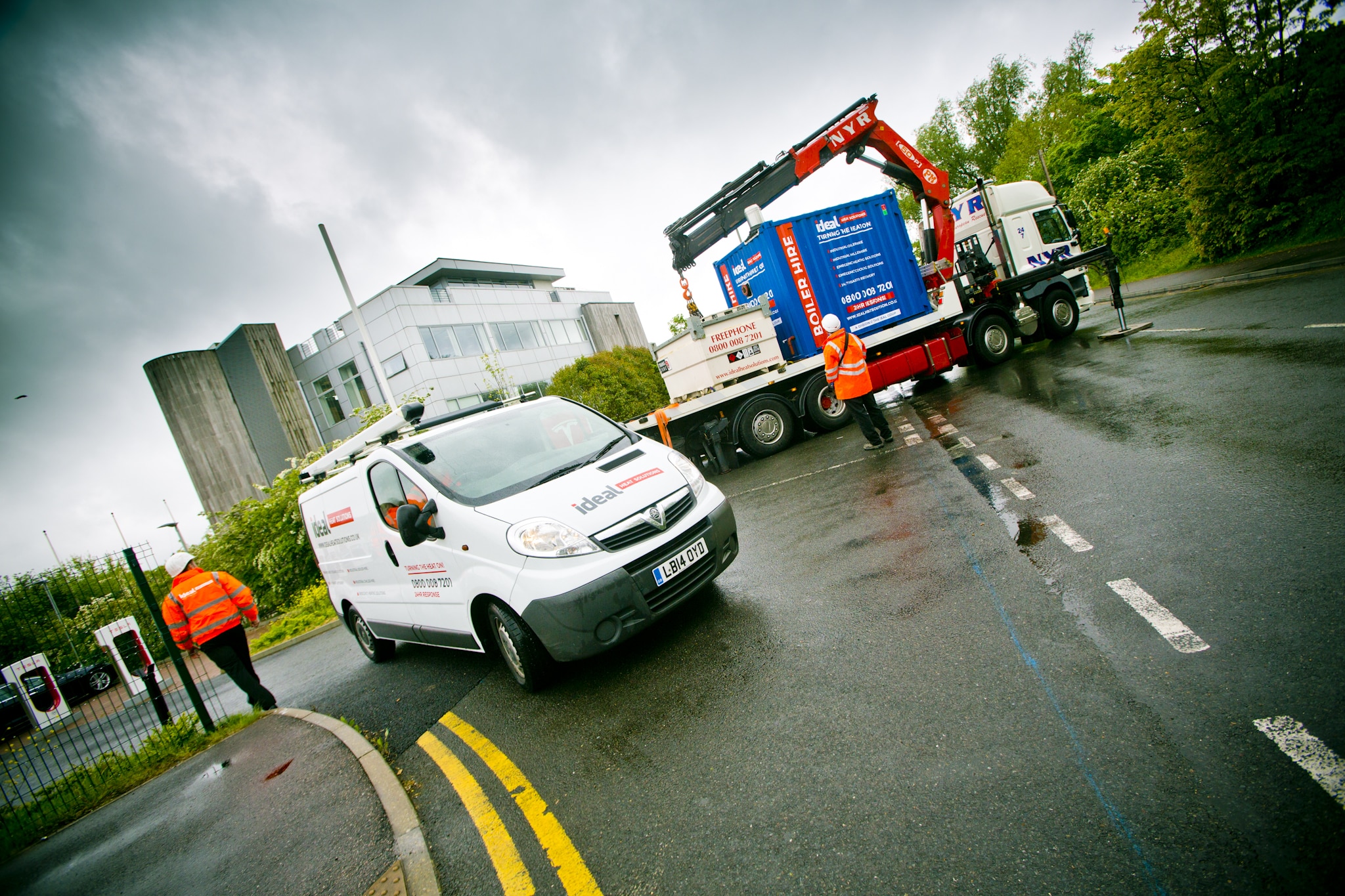 Construction Boiler Hire