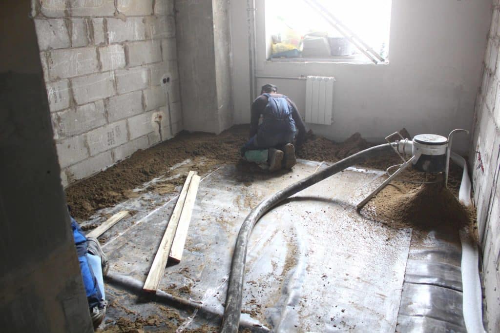 gyvlon screed drying times