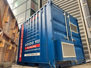 Ideal Heat Solutions prestiged 500kW temporary boiler