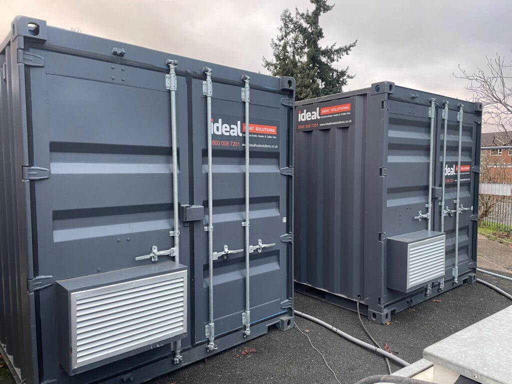 Temporary Boiler (temporary boiler/chiller hire)