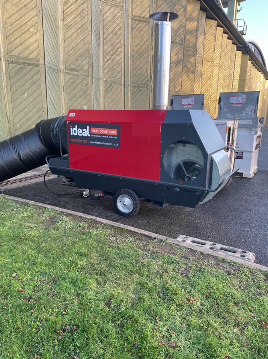 indirect fired heater in agriculture
