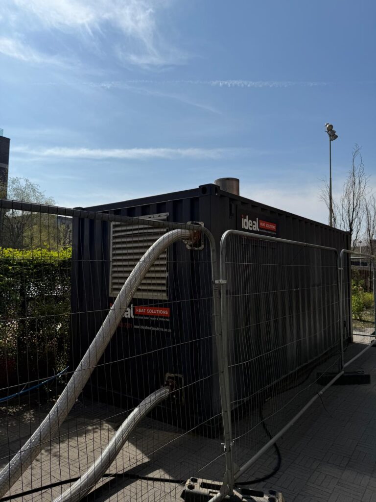 temporary heating in healthcare