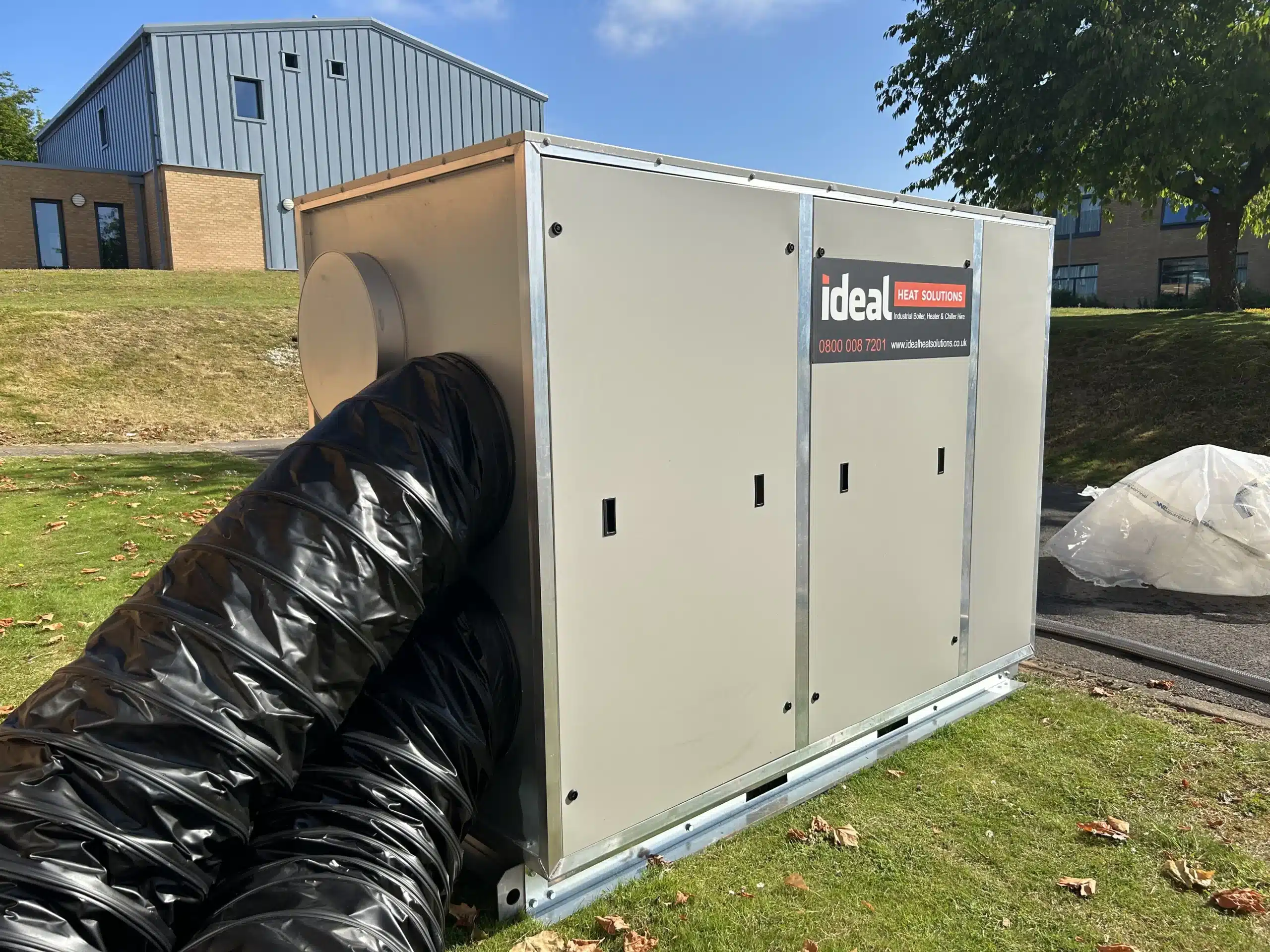 external ahu and ducting