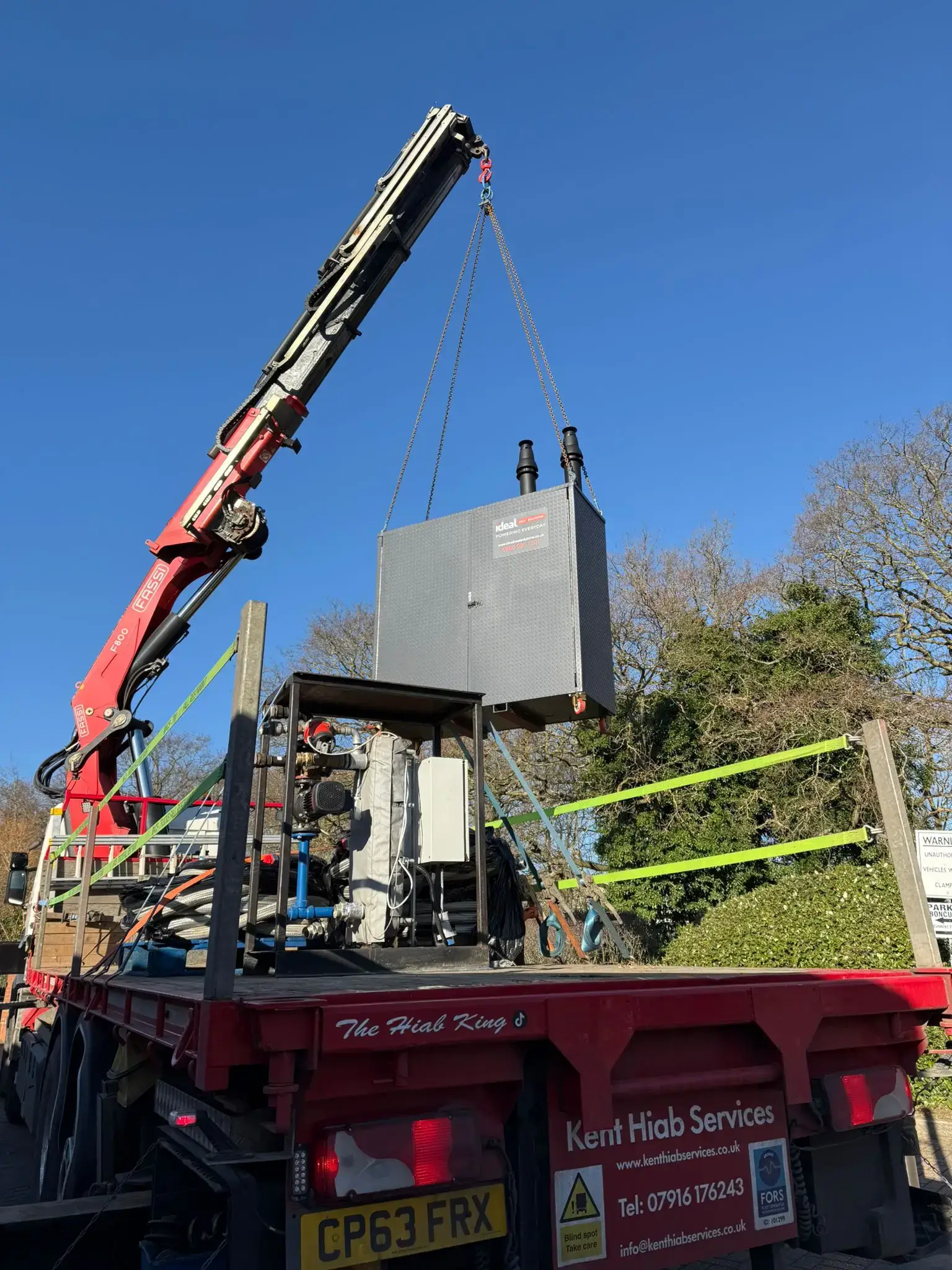 slimline boiler hire