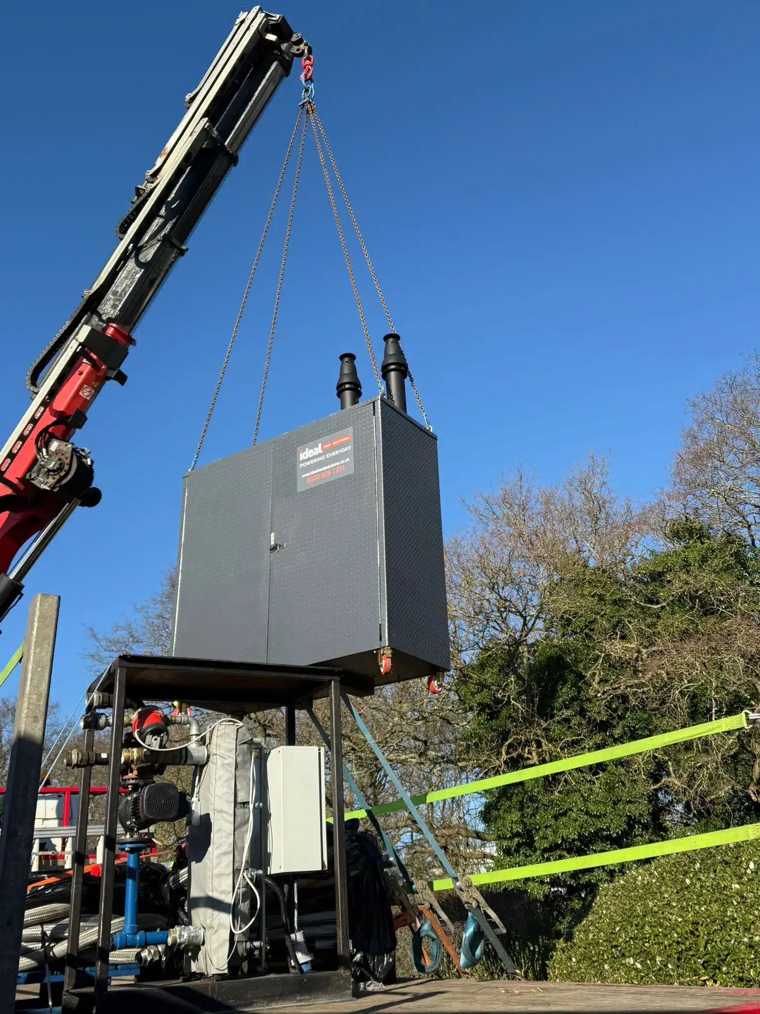 slimline boiler hire