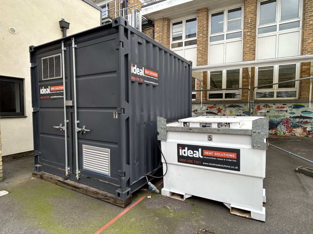 temporary boiler hire for school, commercial boiler hire