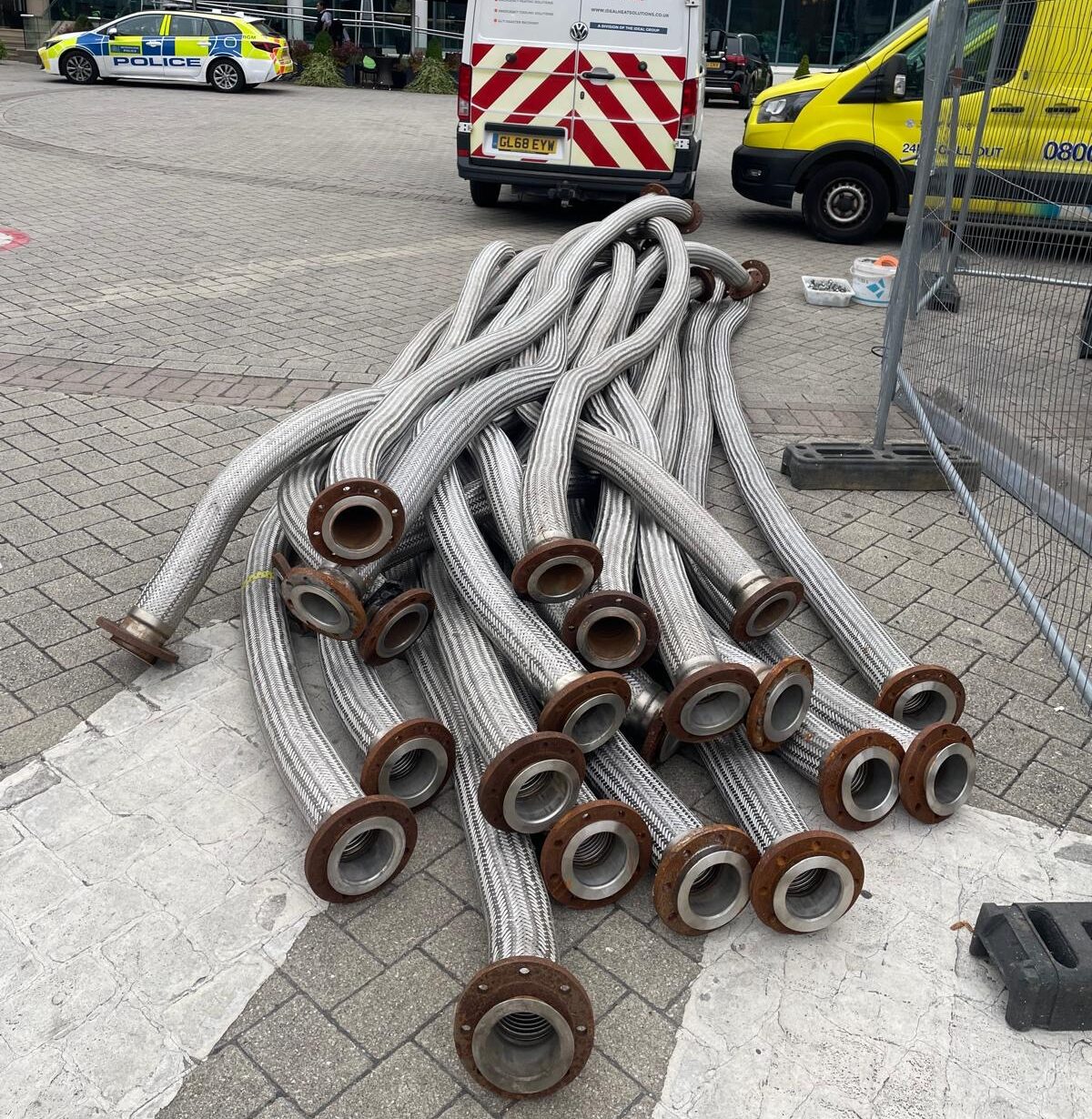 steel pipework