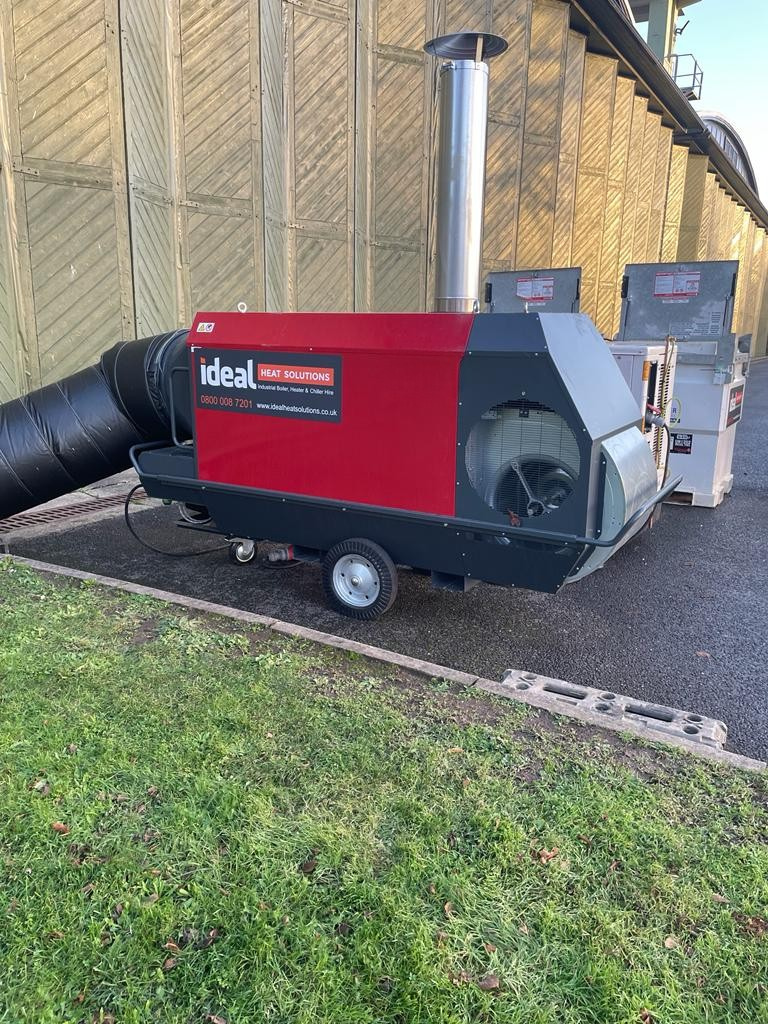 idf heater hire for warehouse