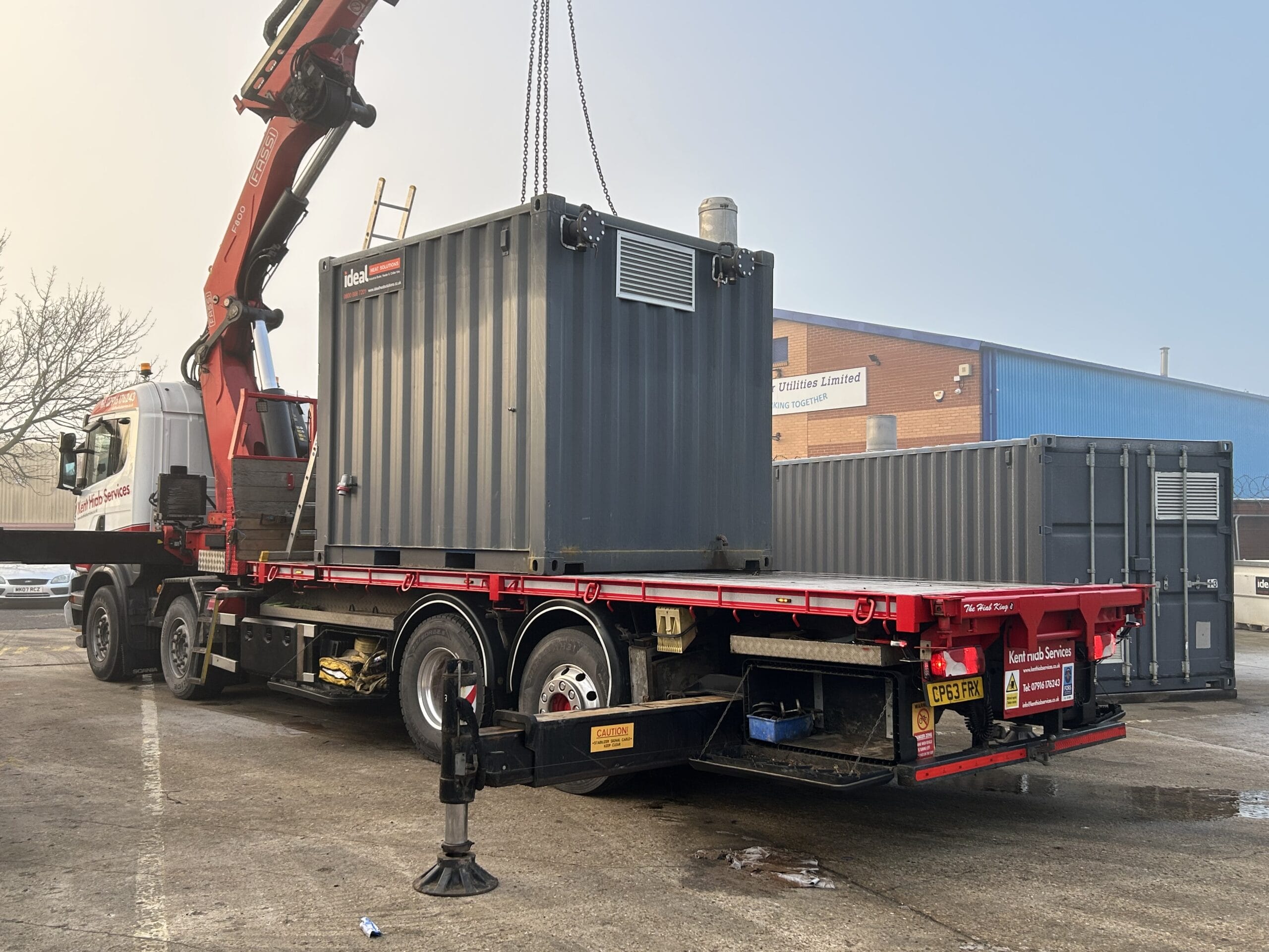 250kw boiler hire