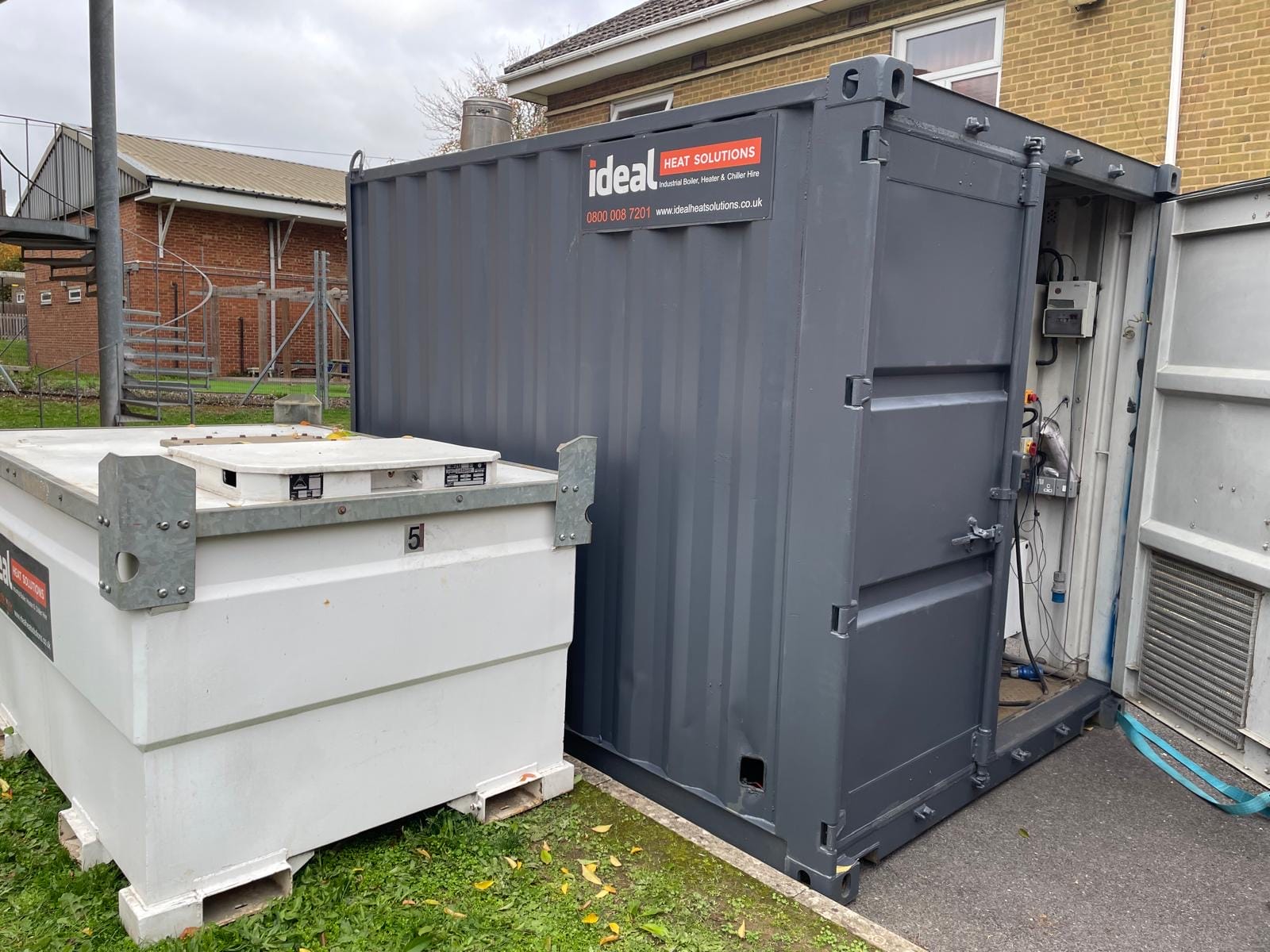 boiler hire for hospitals
