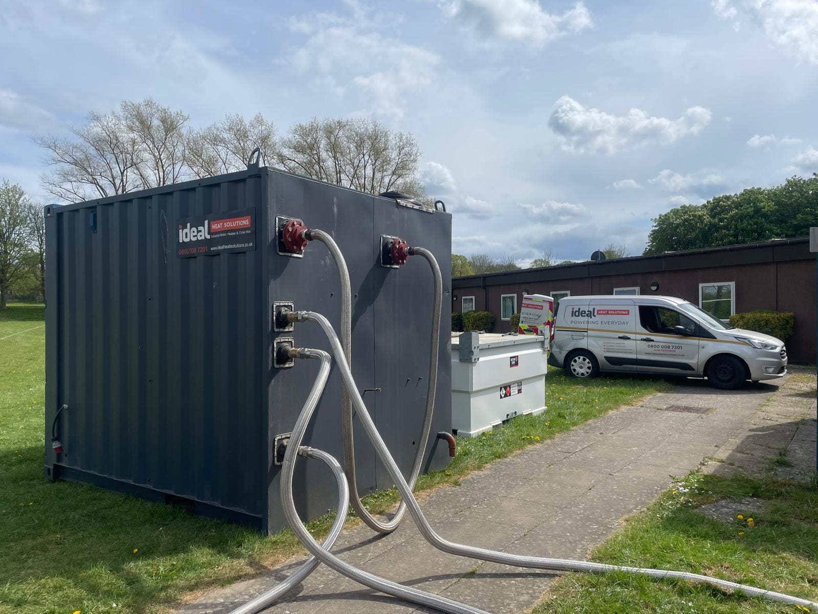 commercial boiler hire
