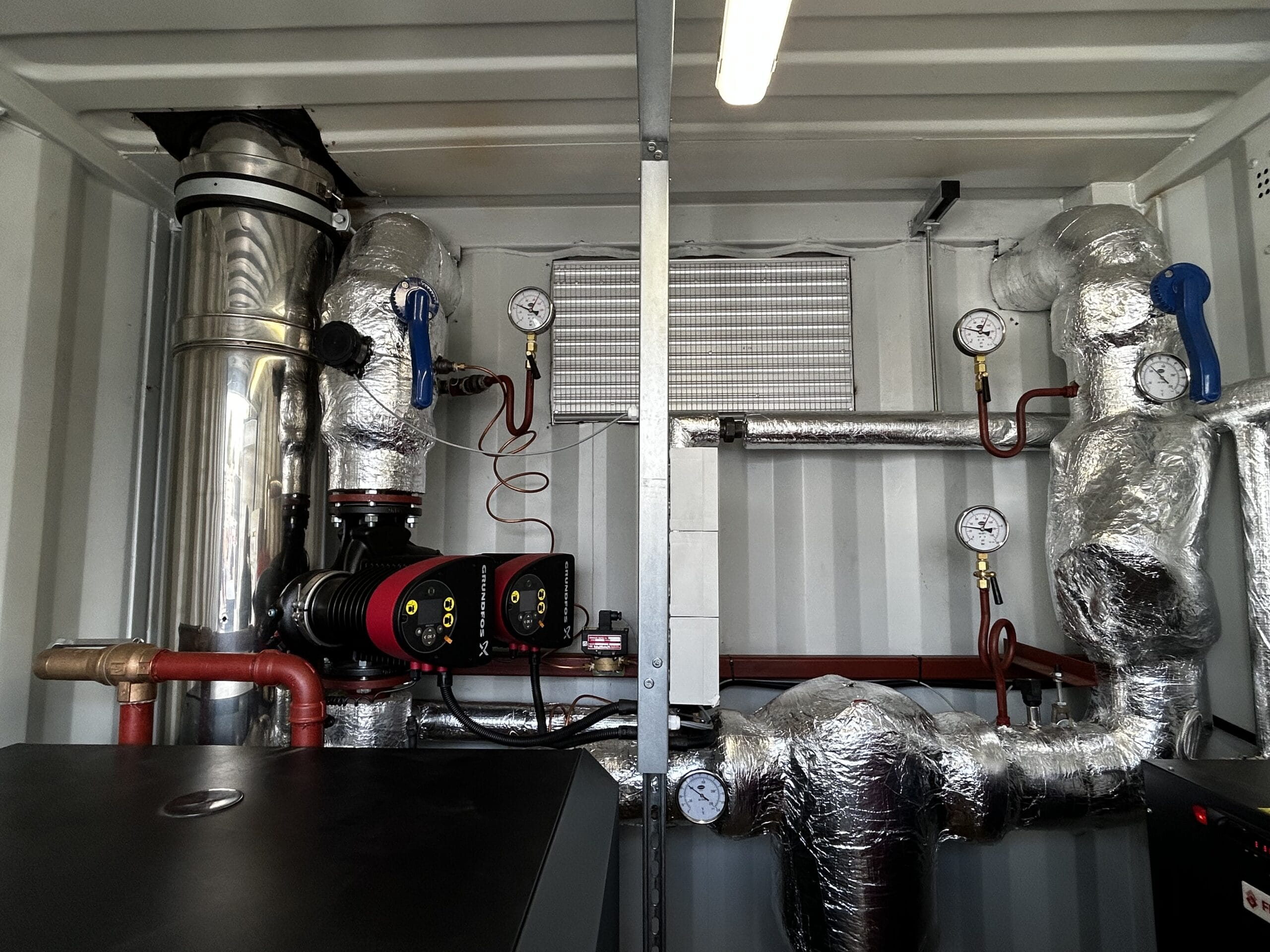 500kw boiler internals