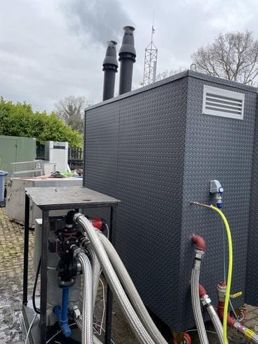 temporary slimline boiler hire