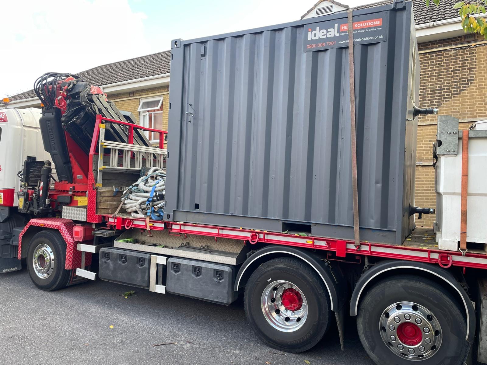 temporary boiler hire for a government facility