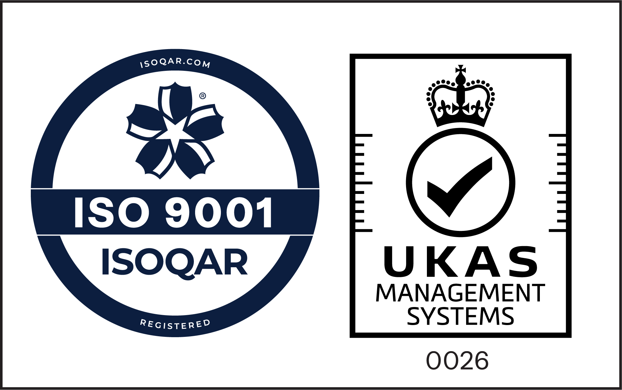 ISO accreditation logo
