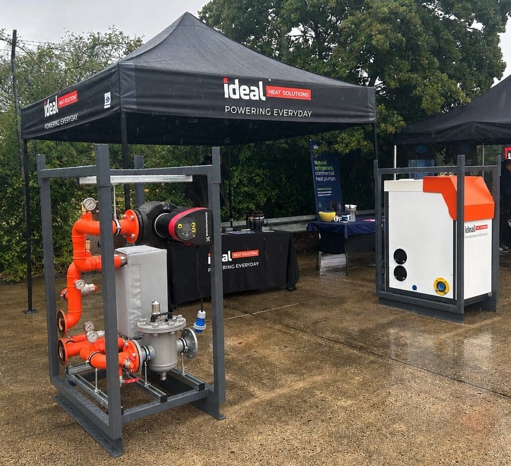 IHS 160 modular boiler and hydraulic skid
