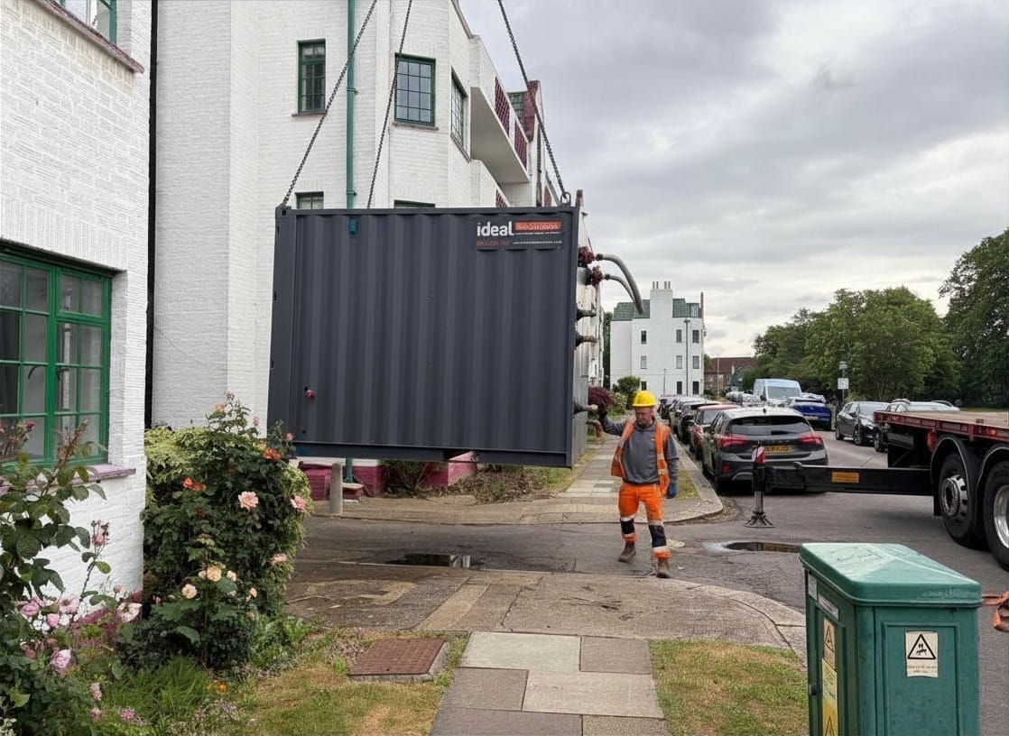 commercial boiler hire for residential properties