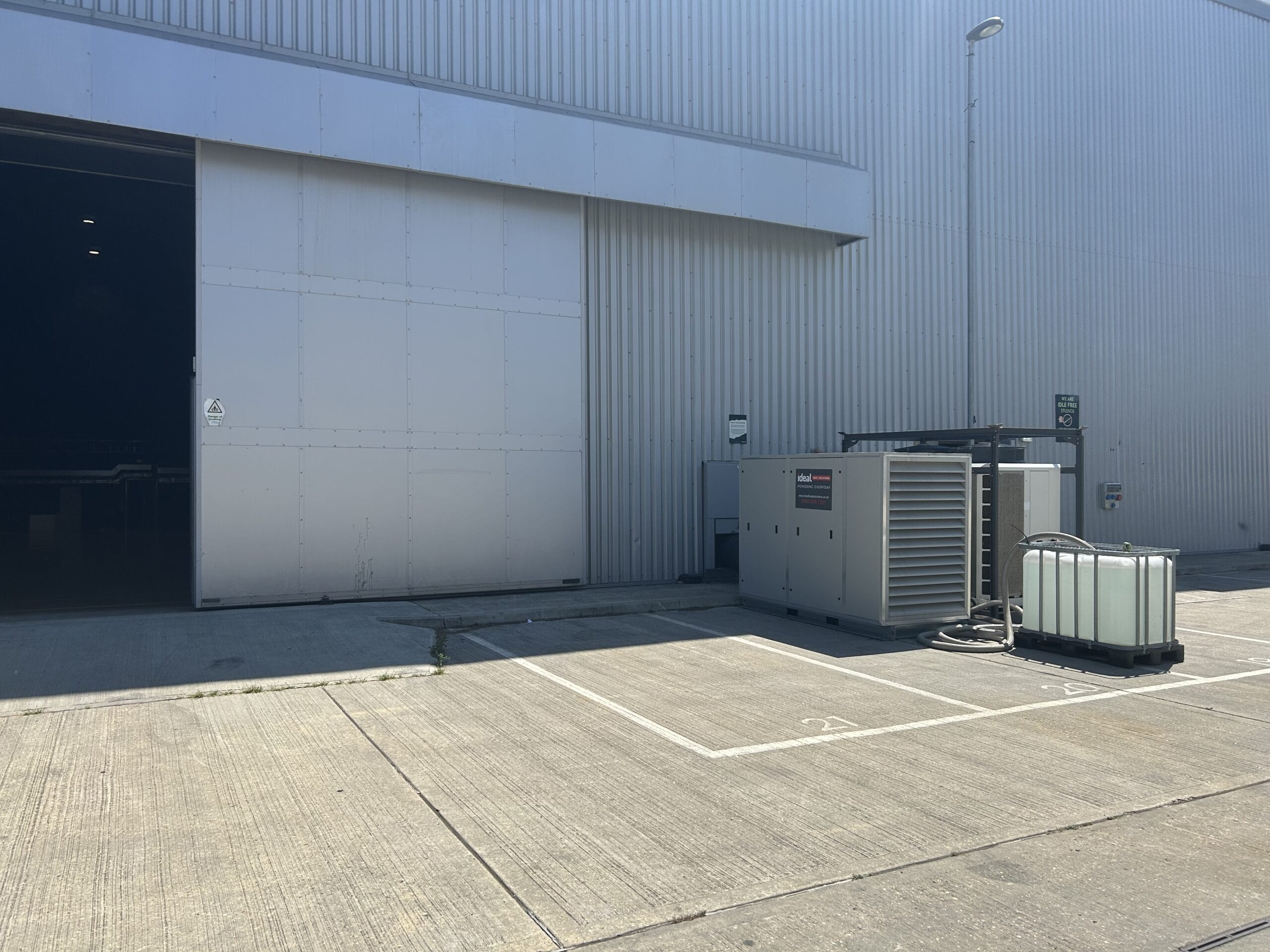 chiller hire for tv studios